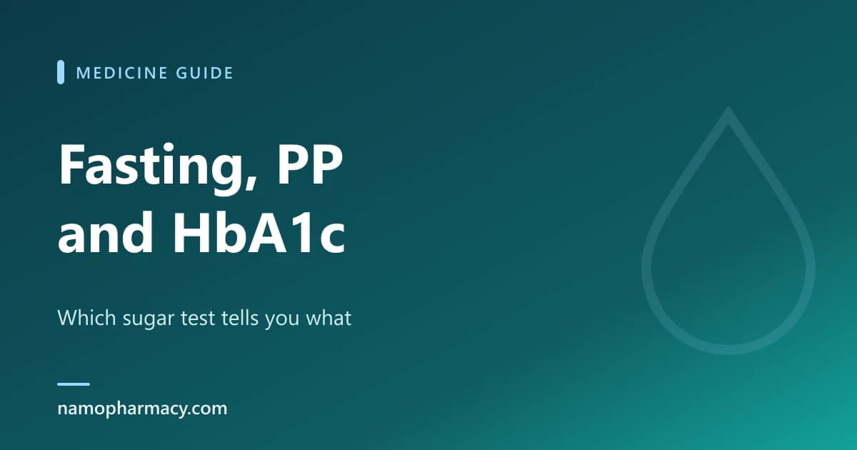 Fasting, PP and HbA1c: Which Blood Sugar Test Tells You What