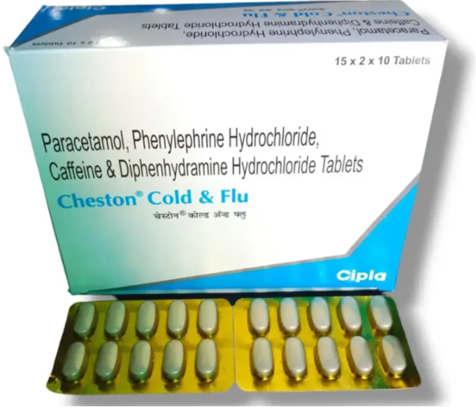 CHESTON COLD AND FLU TABLET