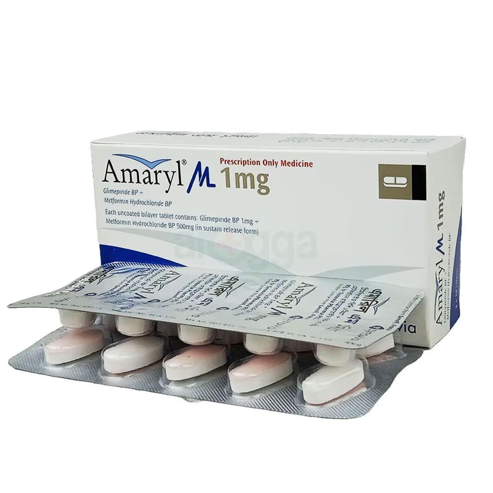AMARYL M 1MG TABLET
