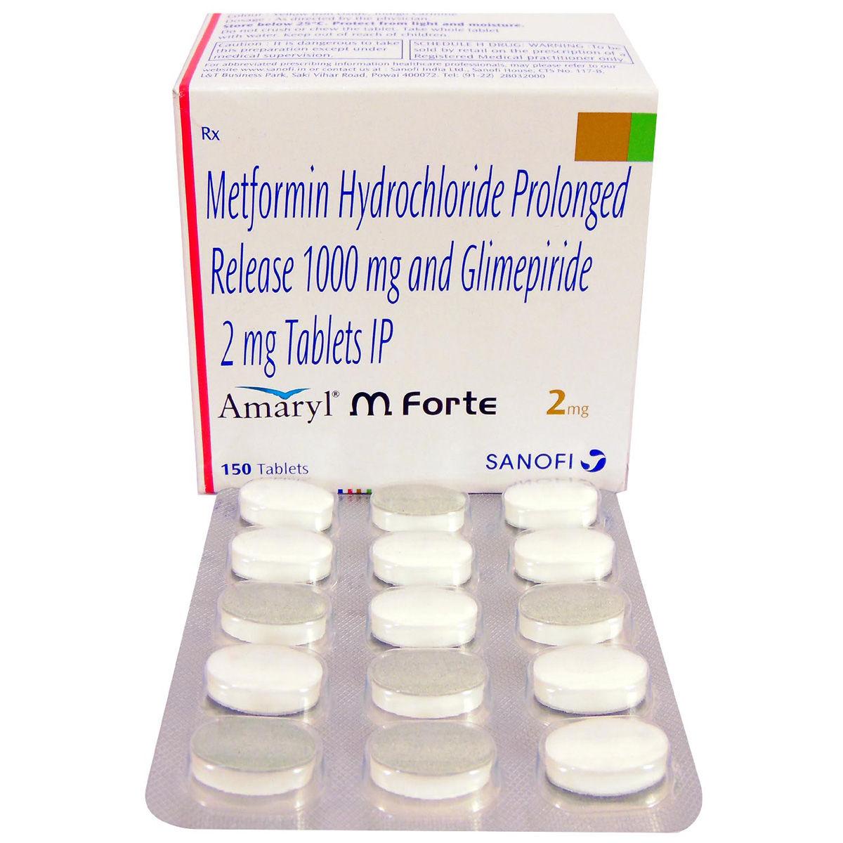 AMARYL M FORTE 2MG TABLET