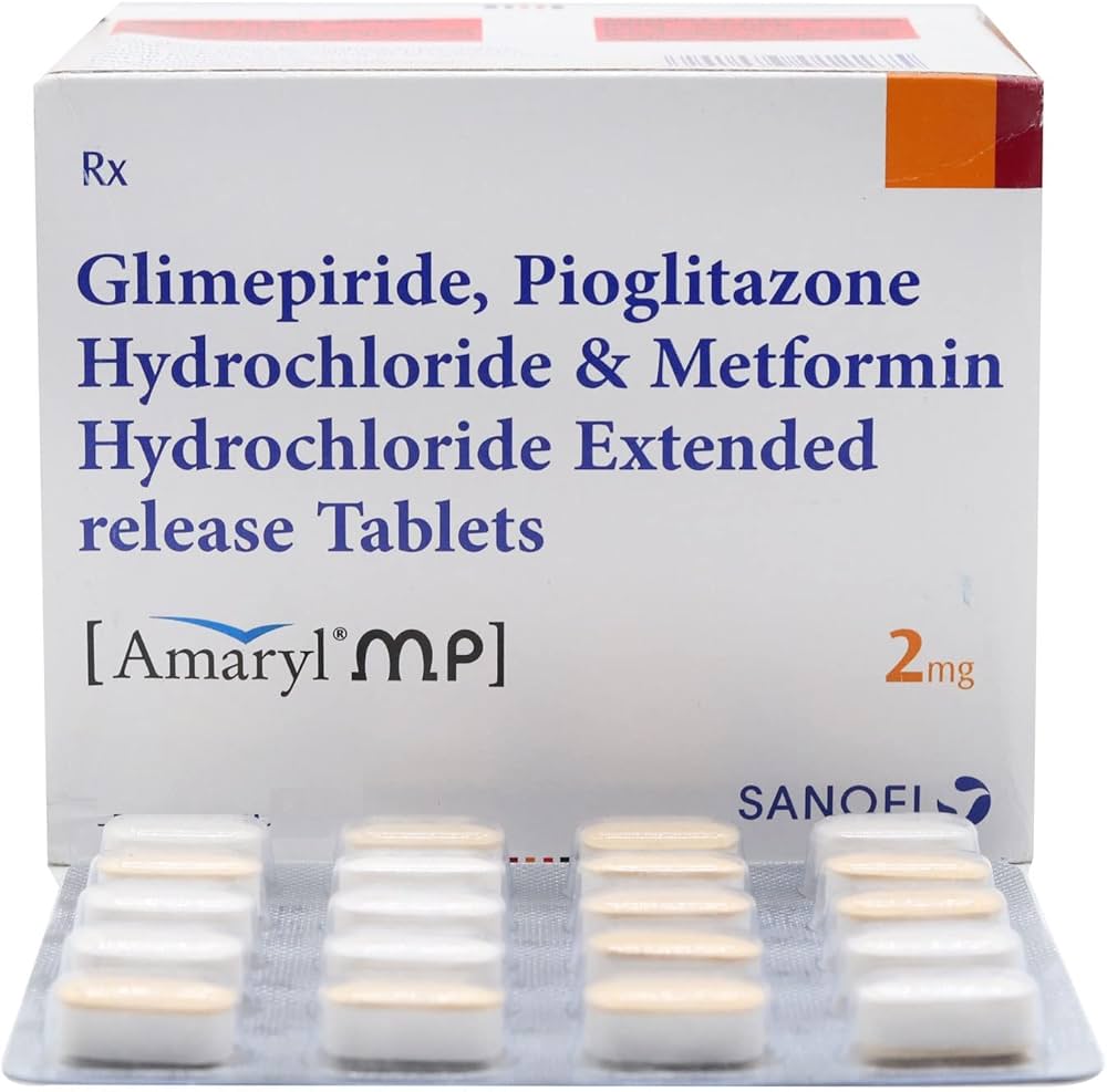 AMARYL MP 2MG TABLET