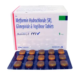 AMARYL MV 1MG TABLET