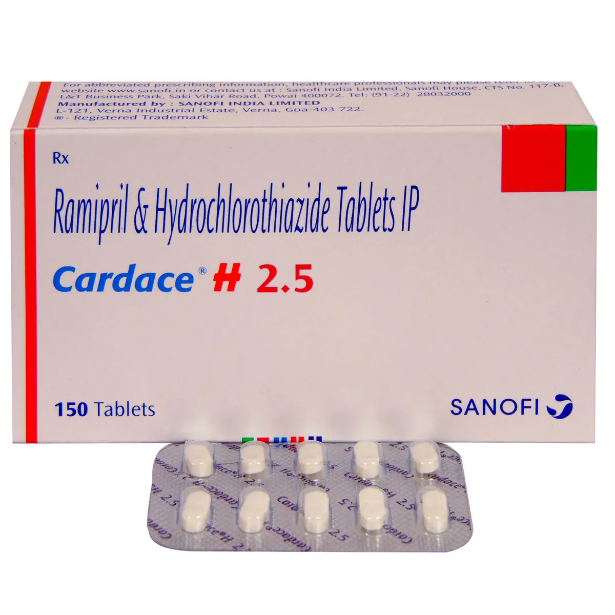 CARDACE-H 2.5MG TABLET