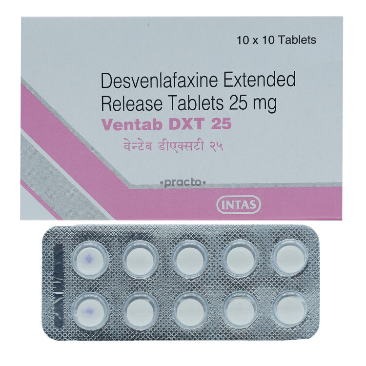 VENTAB DXT 25MG TABLET