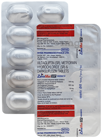 ZAVAMET DP 100-500MG Tablets
