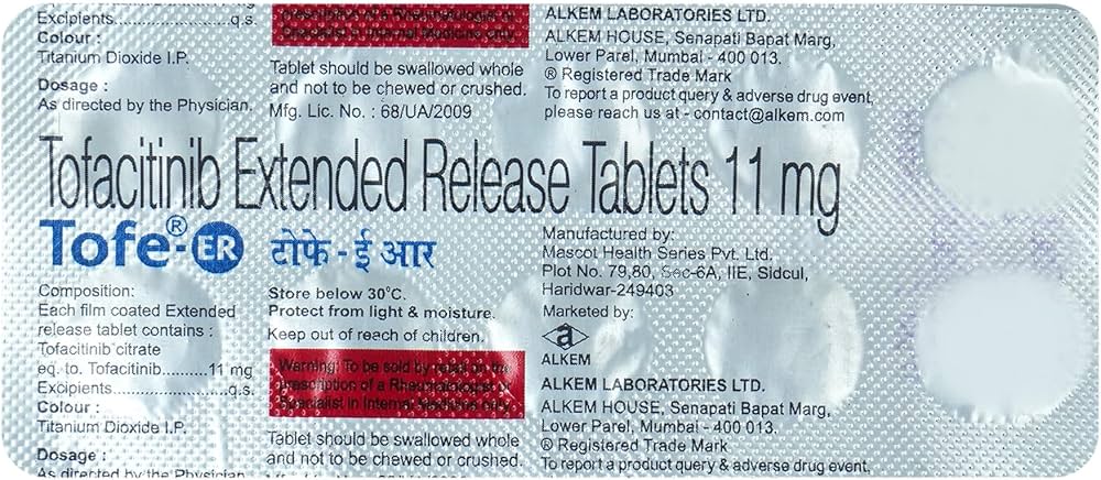 TOFE ER 11MG TABLET