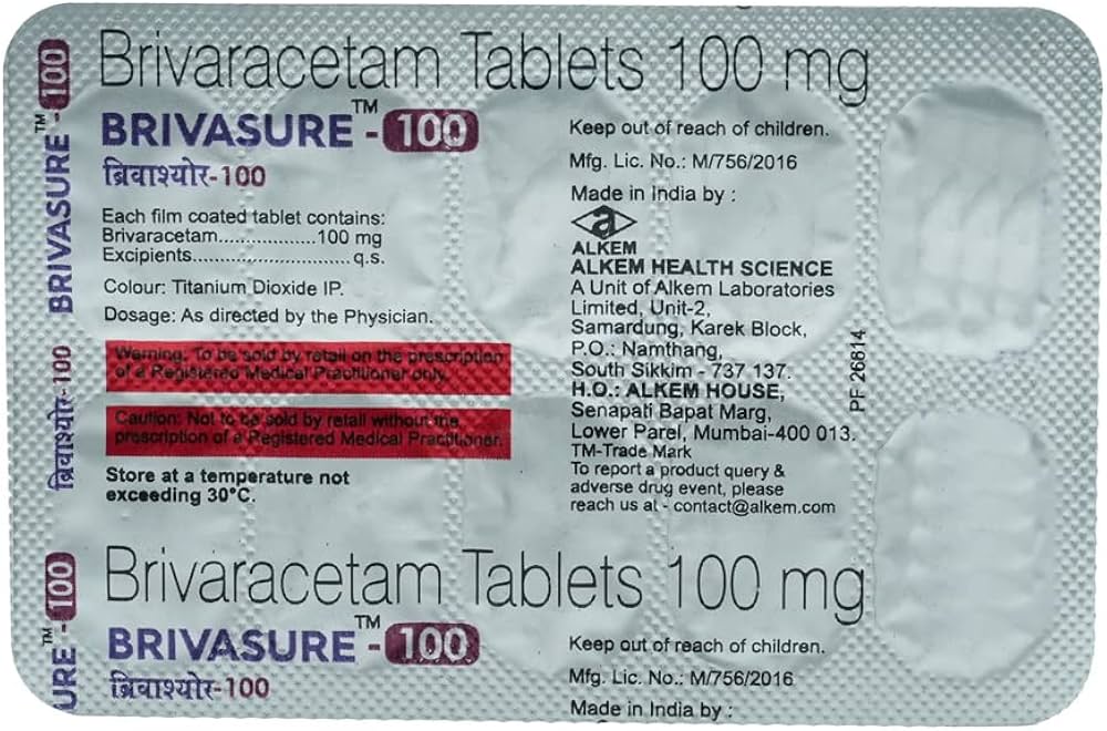 BRIVASURE 100MG TABLET