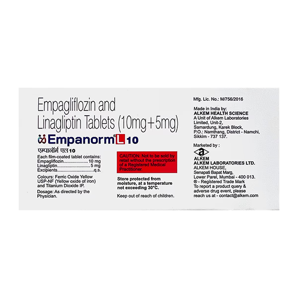 EMPANORM L 10 Tablets