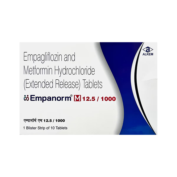 EMPANORM M 12.5/1000 Tablets