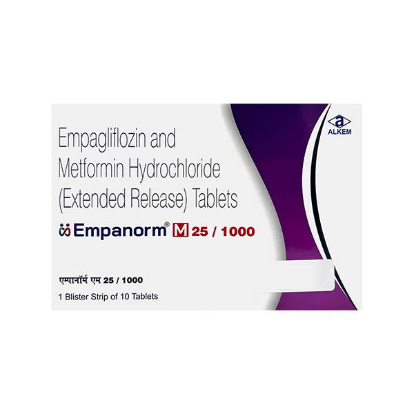 EMPANORM M 25/1000 Tablets