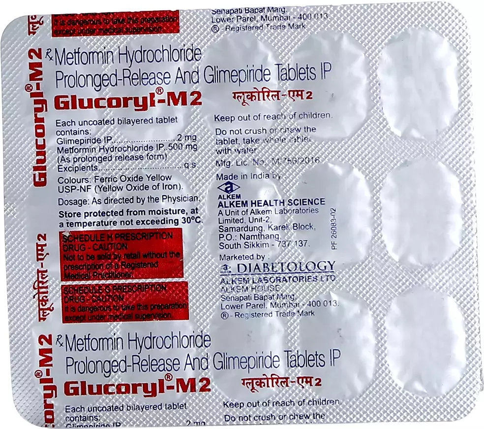 GLUCORYL M2 TABLET
