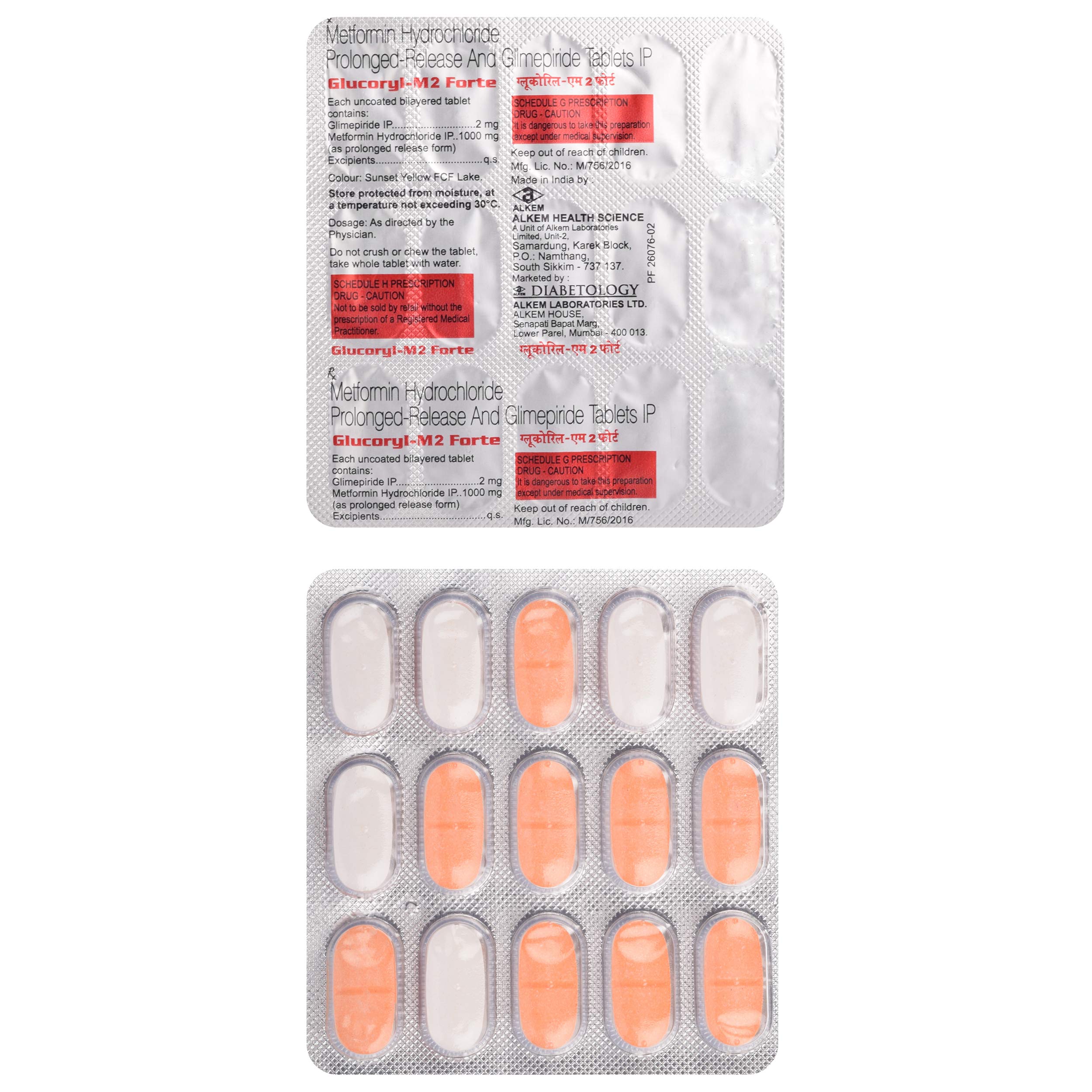 GLUCORYL-M2 FORTE TABLET