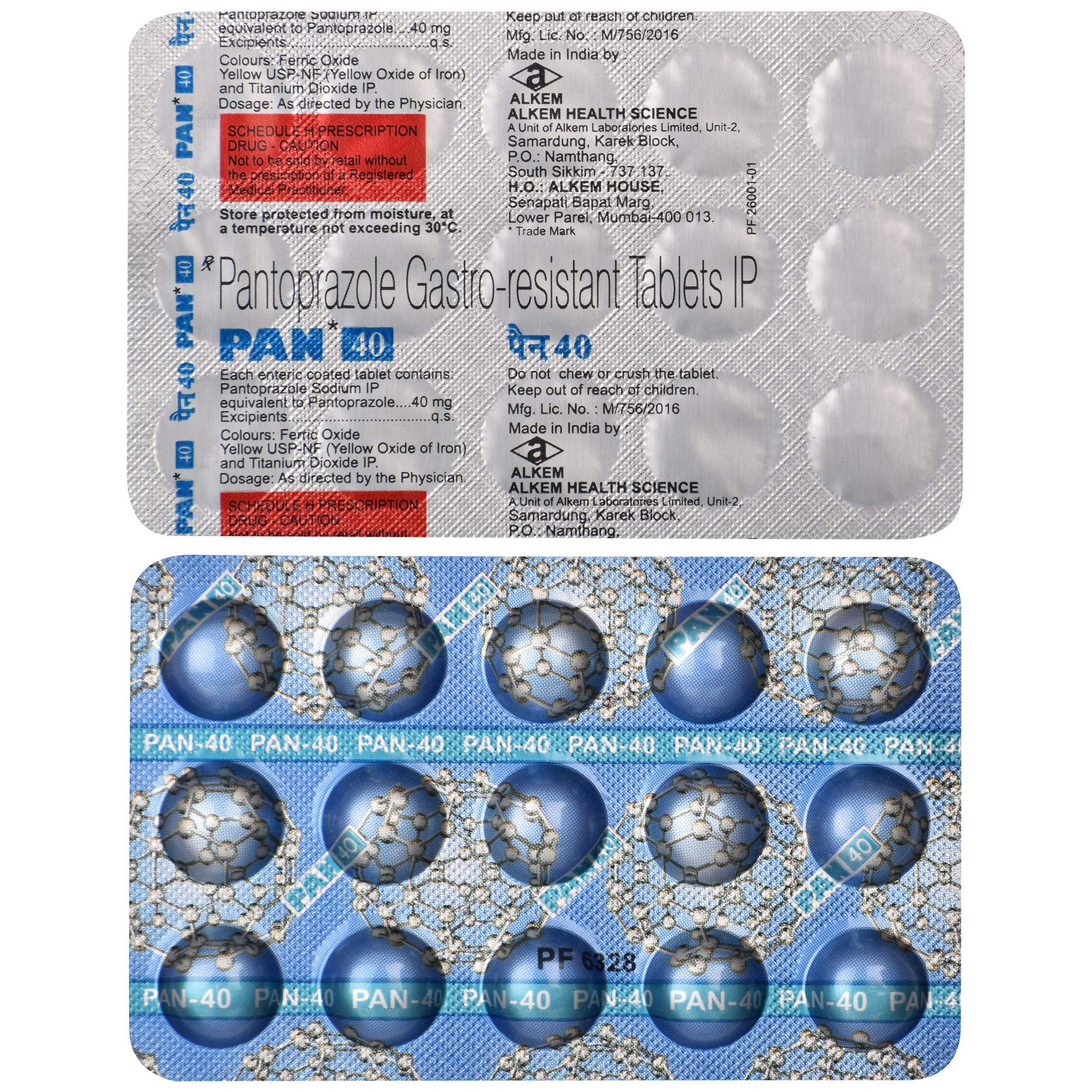 PAN 40MG TABLET
