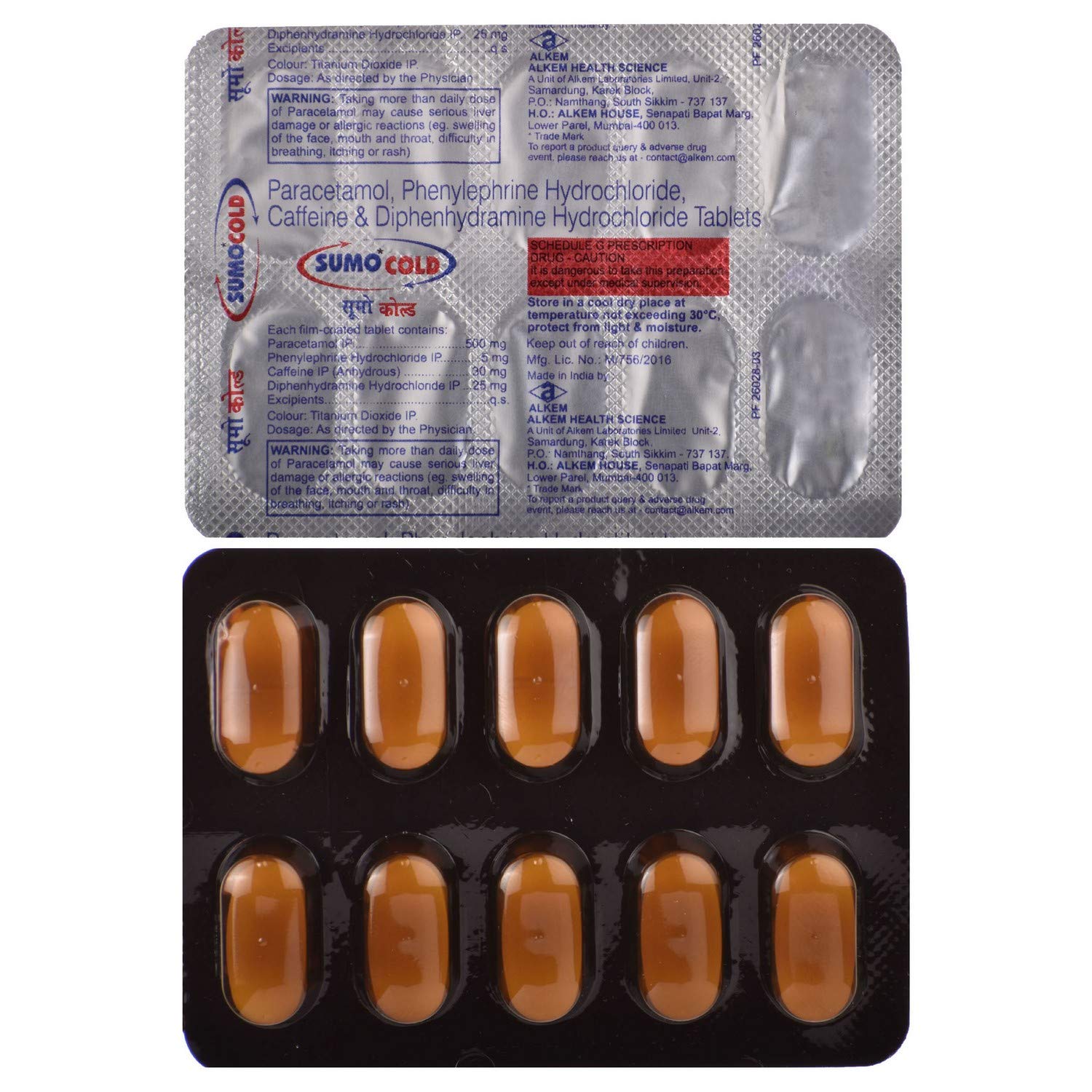 SUMO COLD TABLET