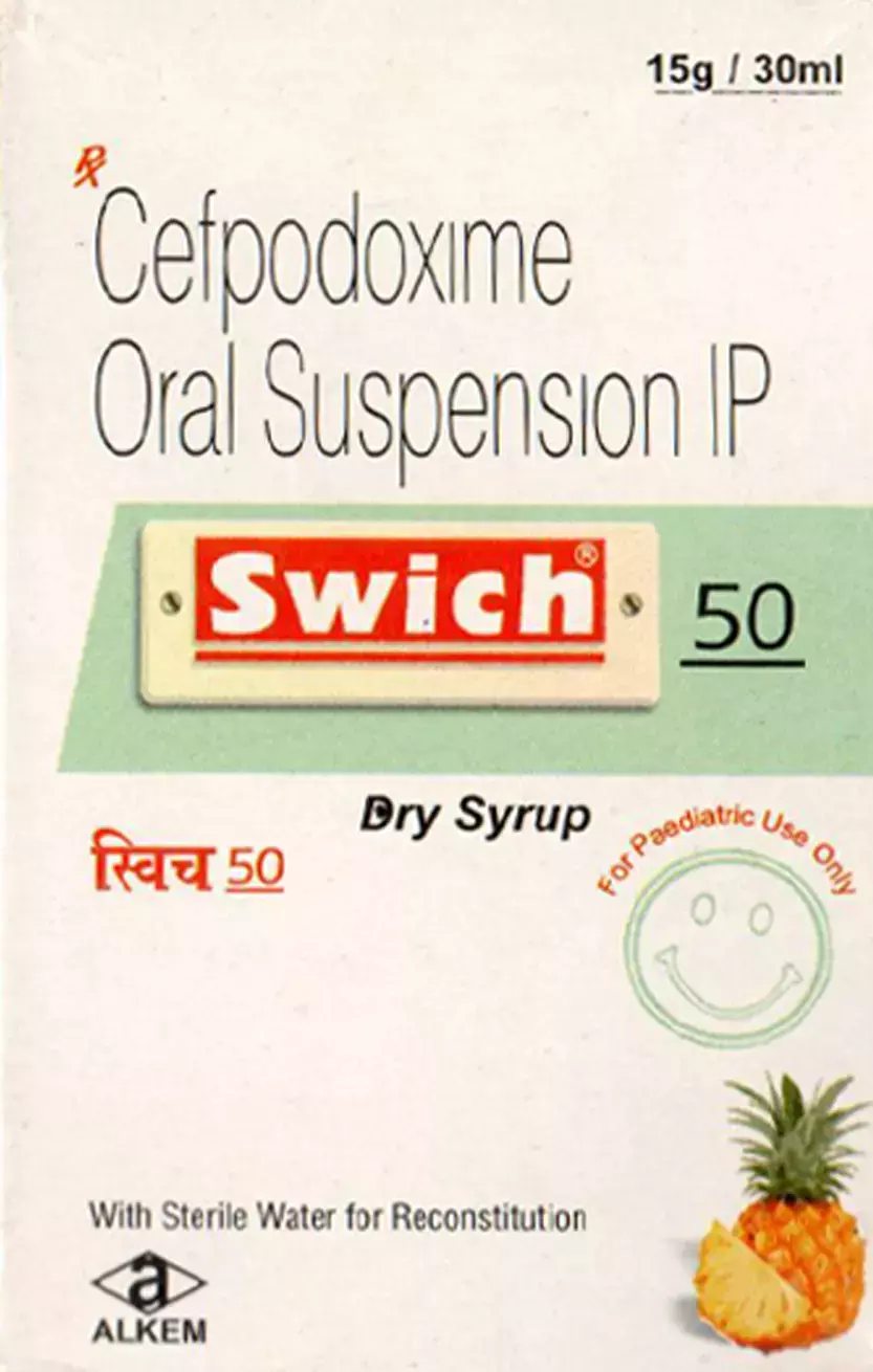 SWICH 50MG DRY Syrup