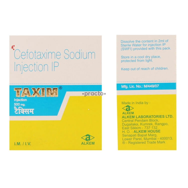 TAXIM 500MG INJECTION
