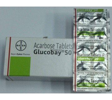 GLUCOBAY 50MG TABLET
