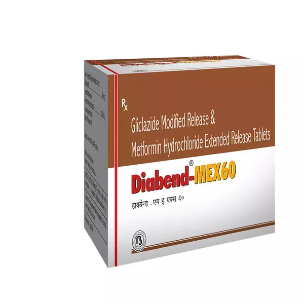 DIABEND MEX 60MG TABLET