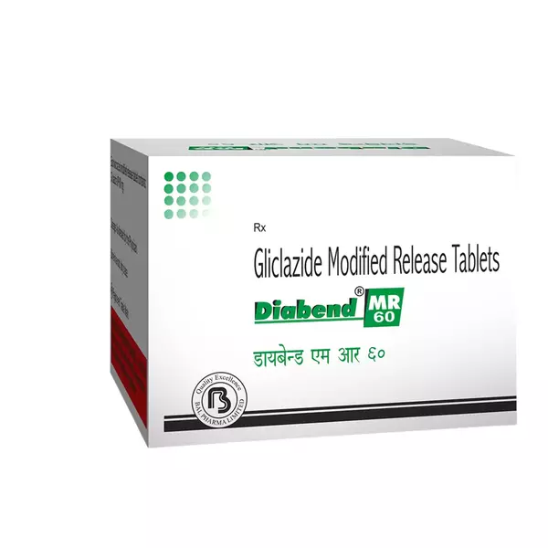 DIABEND-MR 60MG TABLET