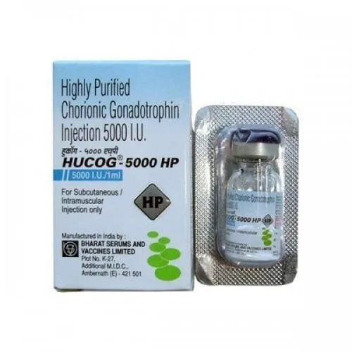 HUCOG 5000IU HP VIAL