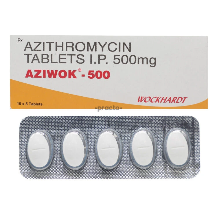 AZIWOK 500MG TABLET