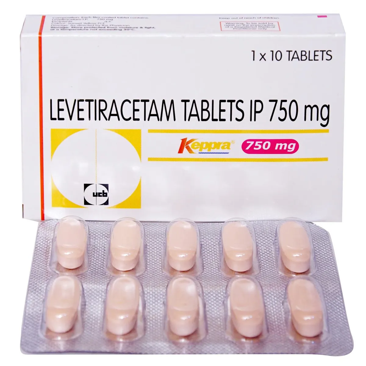 KEPPRA 750MG TABLET