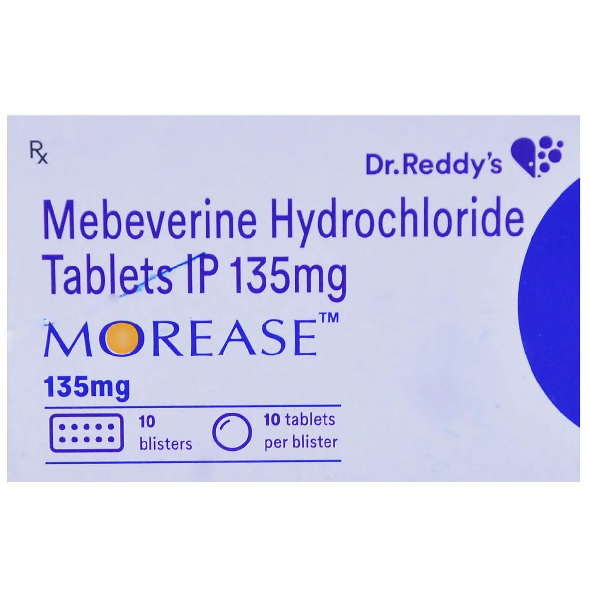 MOREASE 135MG Tablets