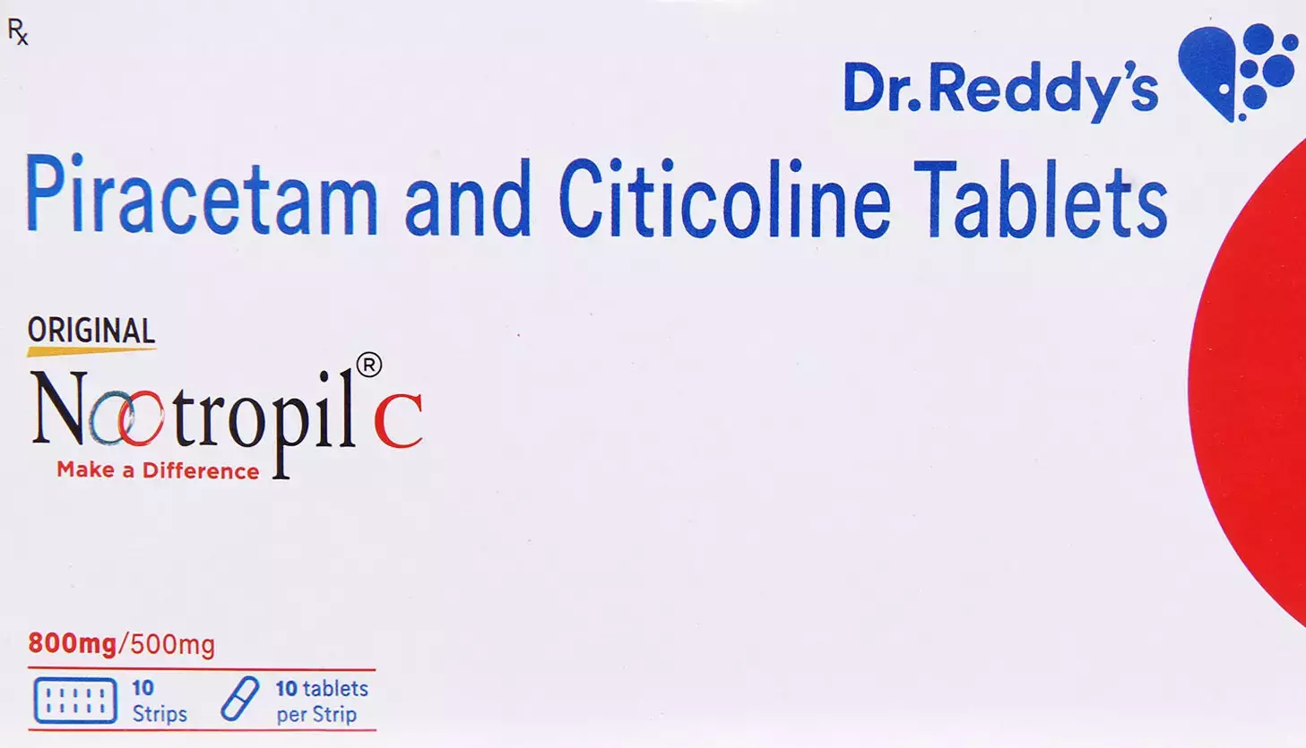 NOOTROPIL C 800MG TABLET