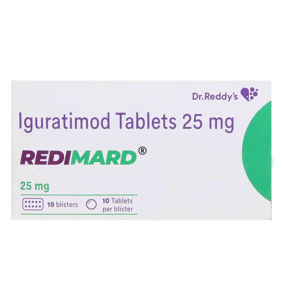 Redimard 25mg Tablets