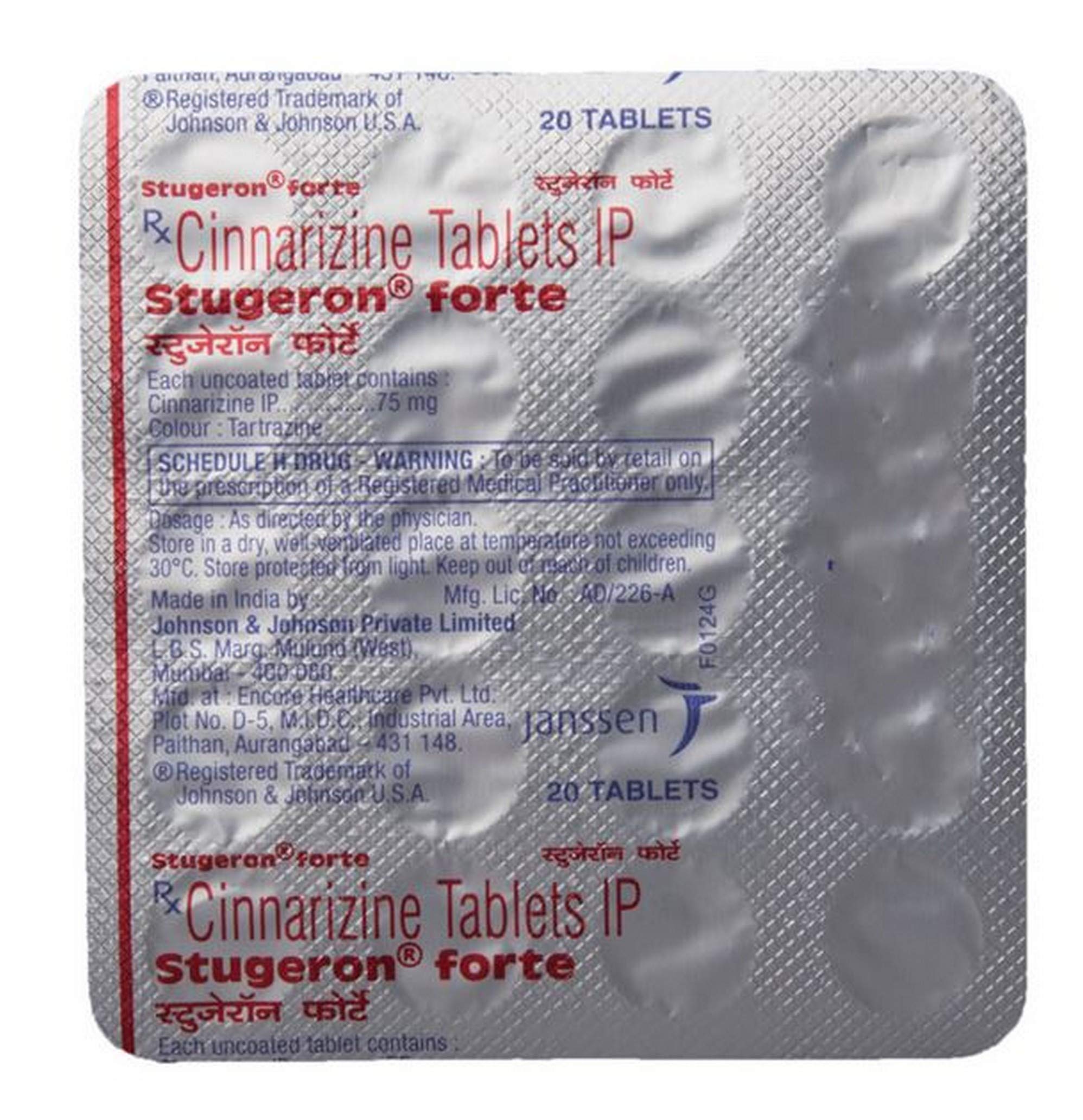 STUGERON FORTE TABLET