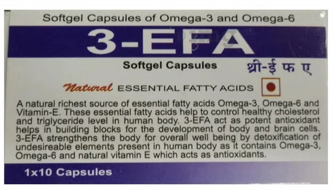 3 EFA SOFTGEL CAPSULE