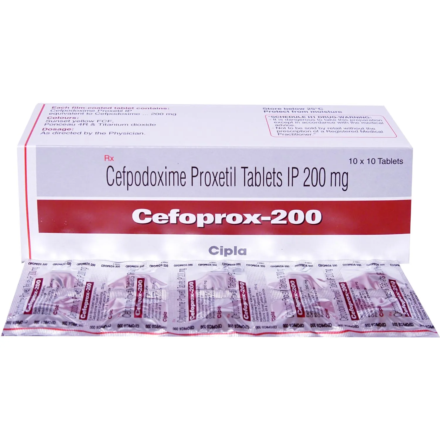 CEFOPROX 200MG TABLET
