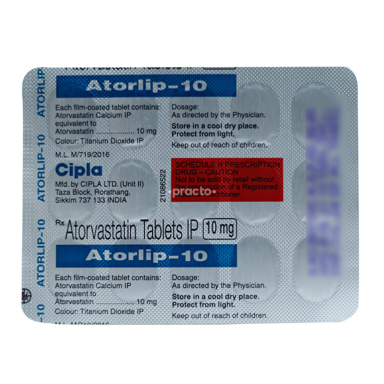 ATORLIP 10MG TABLET