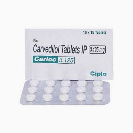 CARLOC 3.125MG TABLET