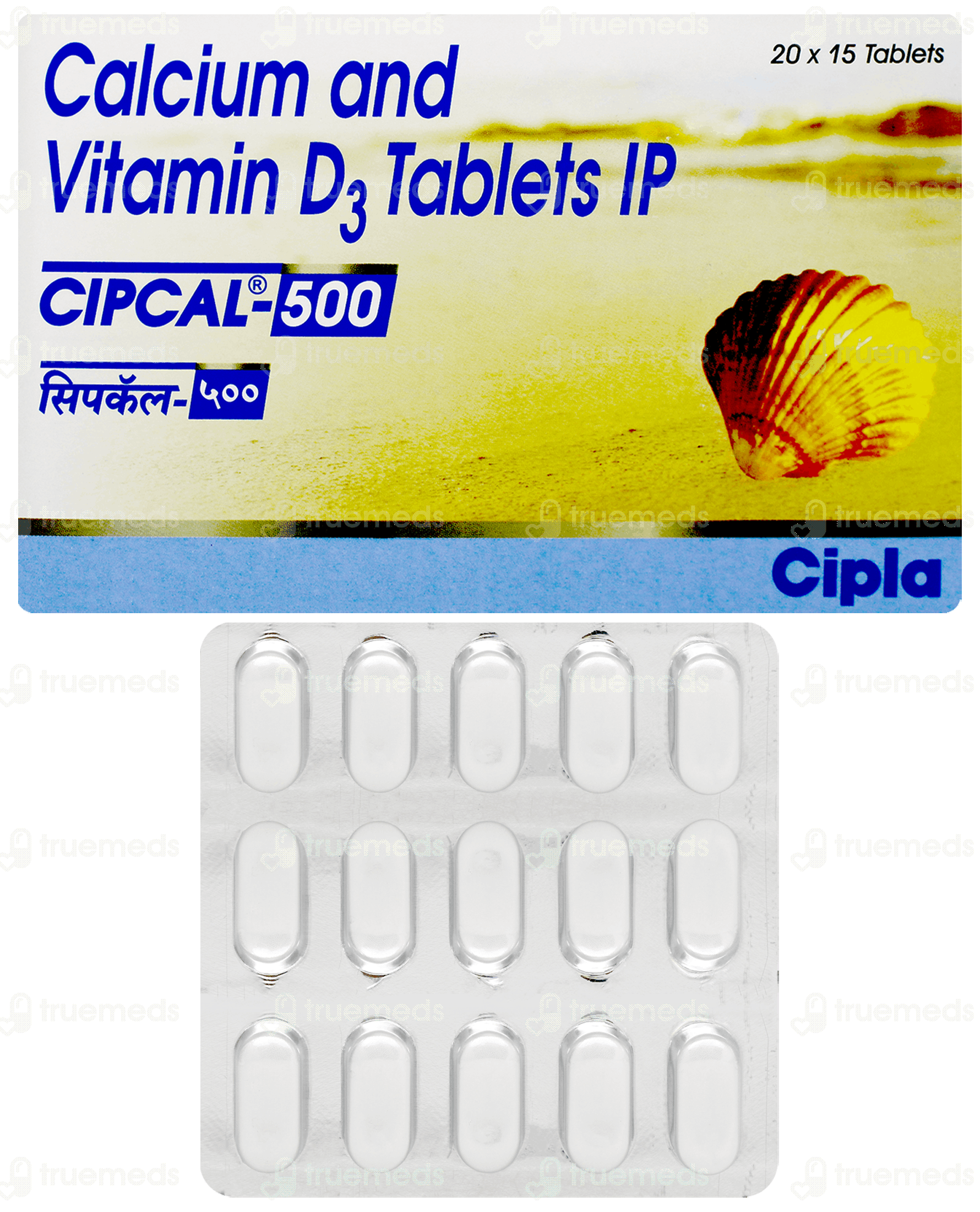CIPCAL 500MG TABLET