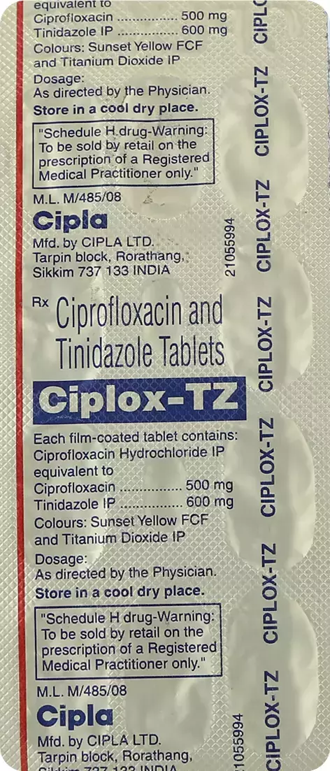 CIPLOX 500 TABLET