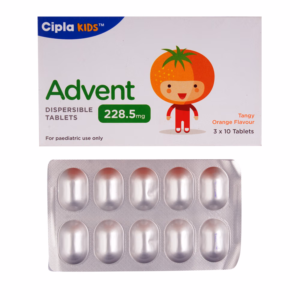 ADVENT 228.5MG DT TABLET