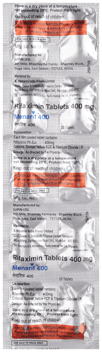 MENARIF 400MG TABLET