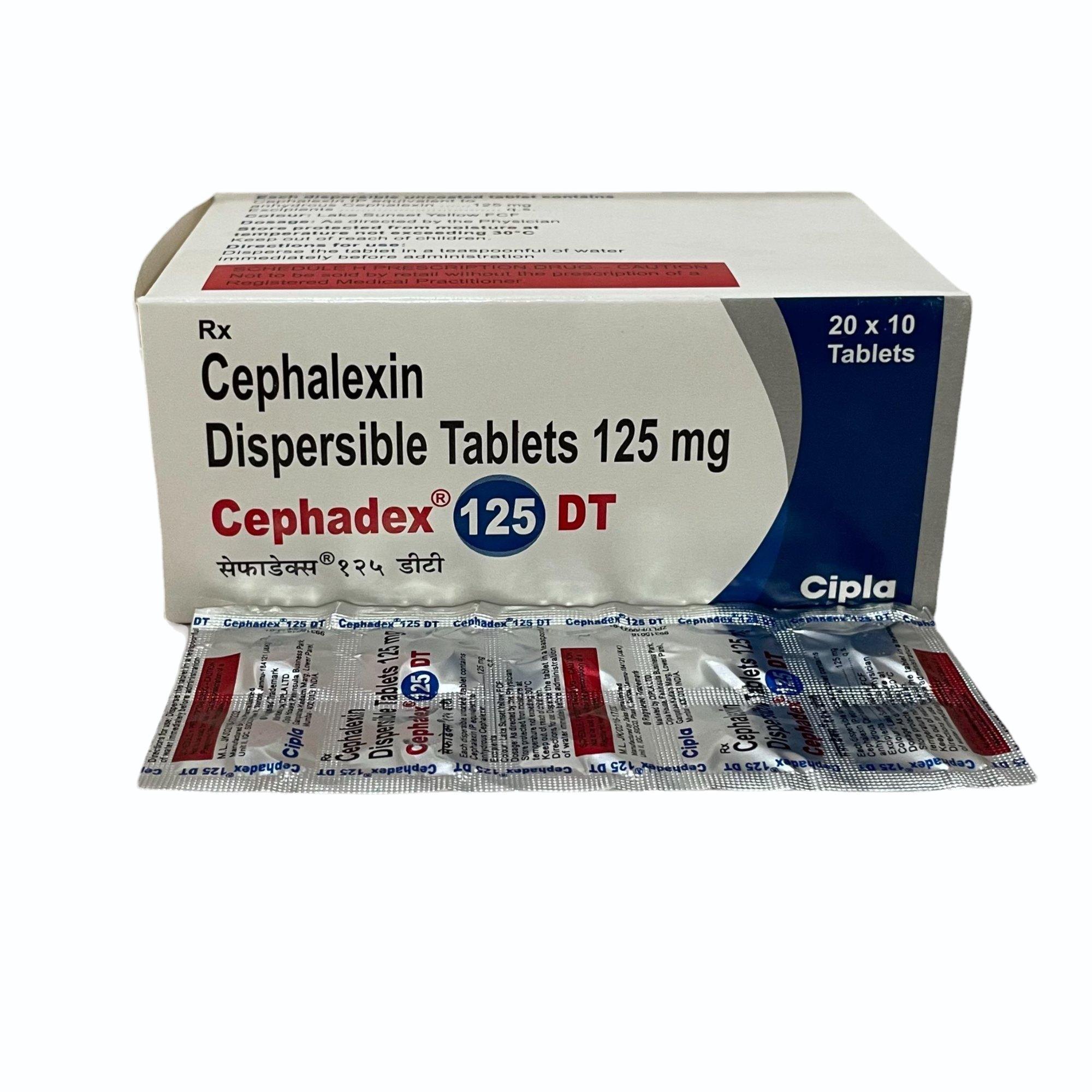 CEPHADEX 125MG TABLET