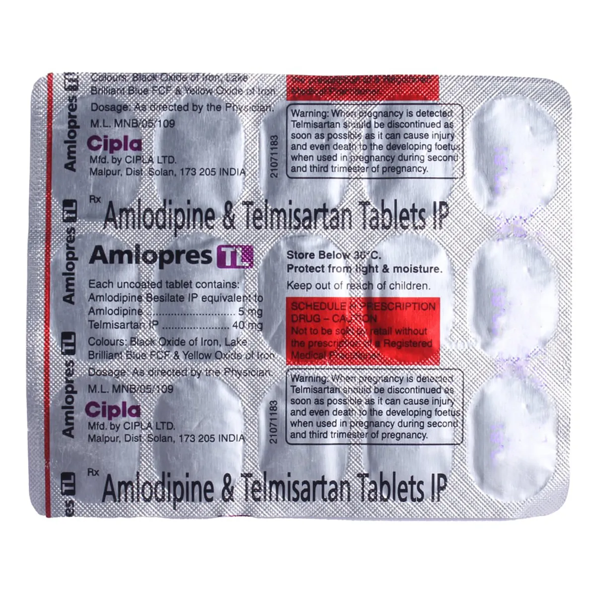 AMLOPRES TL TABLET