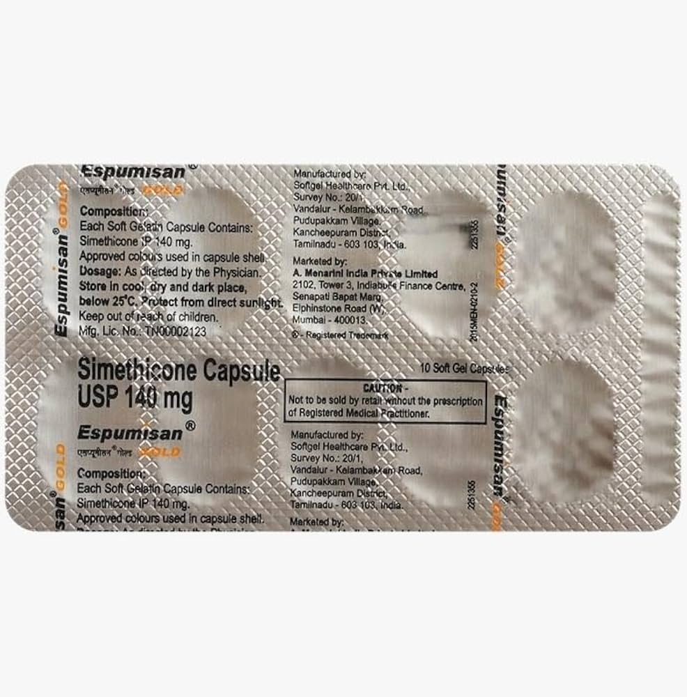 ESPUMISAN GOLD CAPSULE