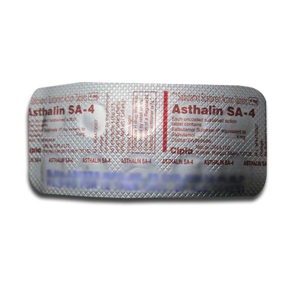 ASTHALIN SA 4MG TABLET