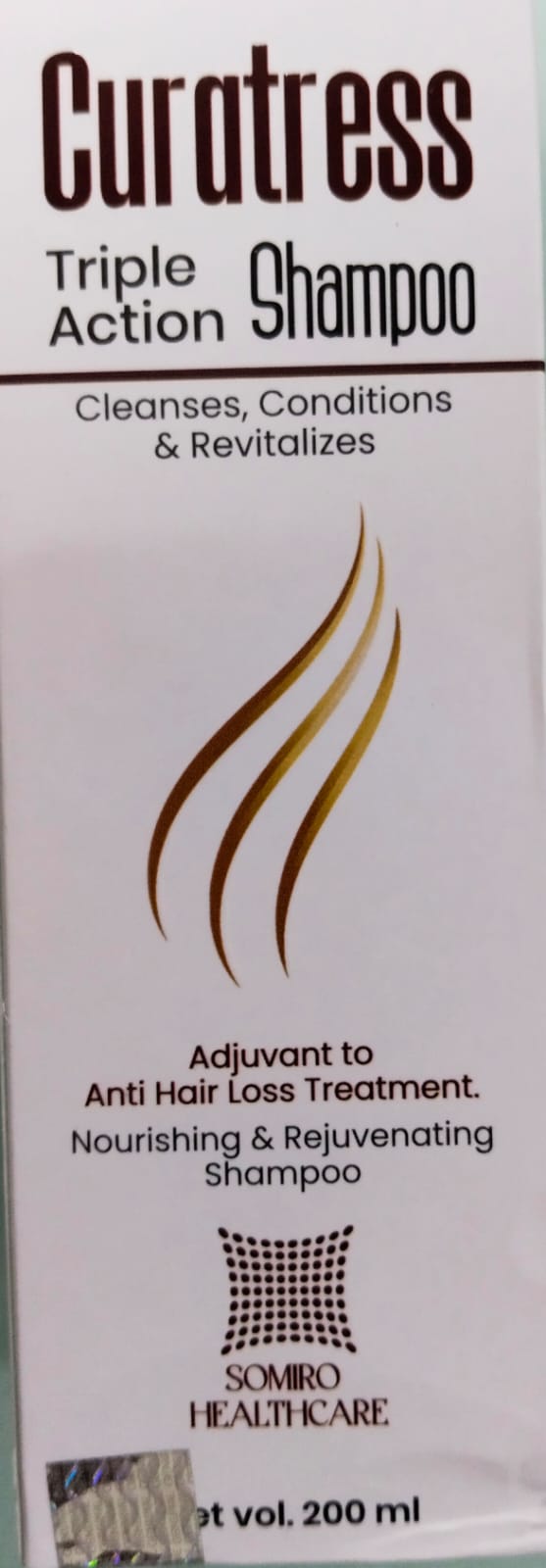 CURATRESS - HAIR & SCALP NOURISHMENT AND HAIR FALL CONTROL SHAMPOO
