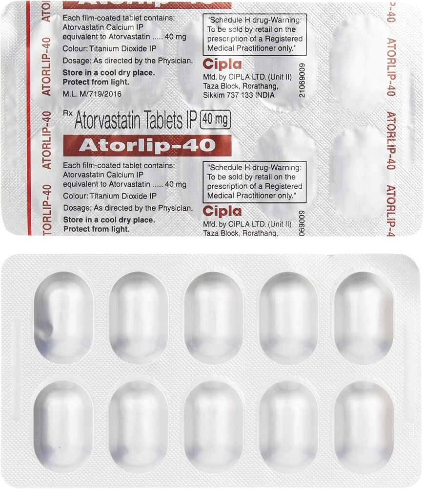 ATORLIP 40MG TABLET