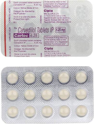 CARLOC-I 6.25MG TABLET