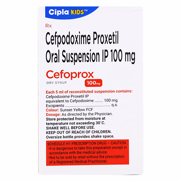 CEFOPROX 100MG SYRUP