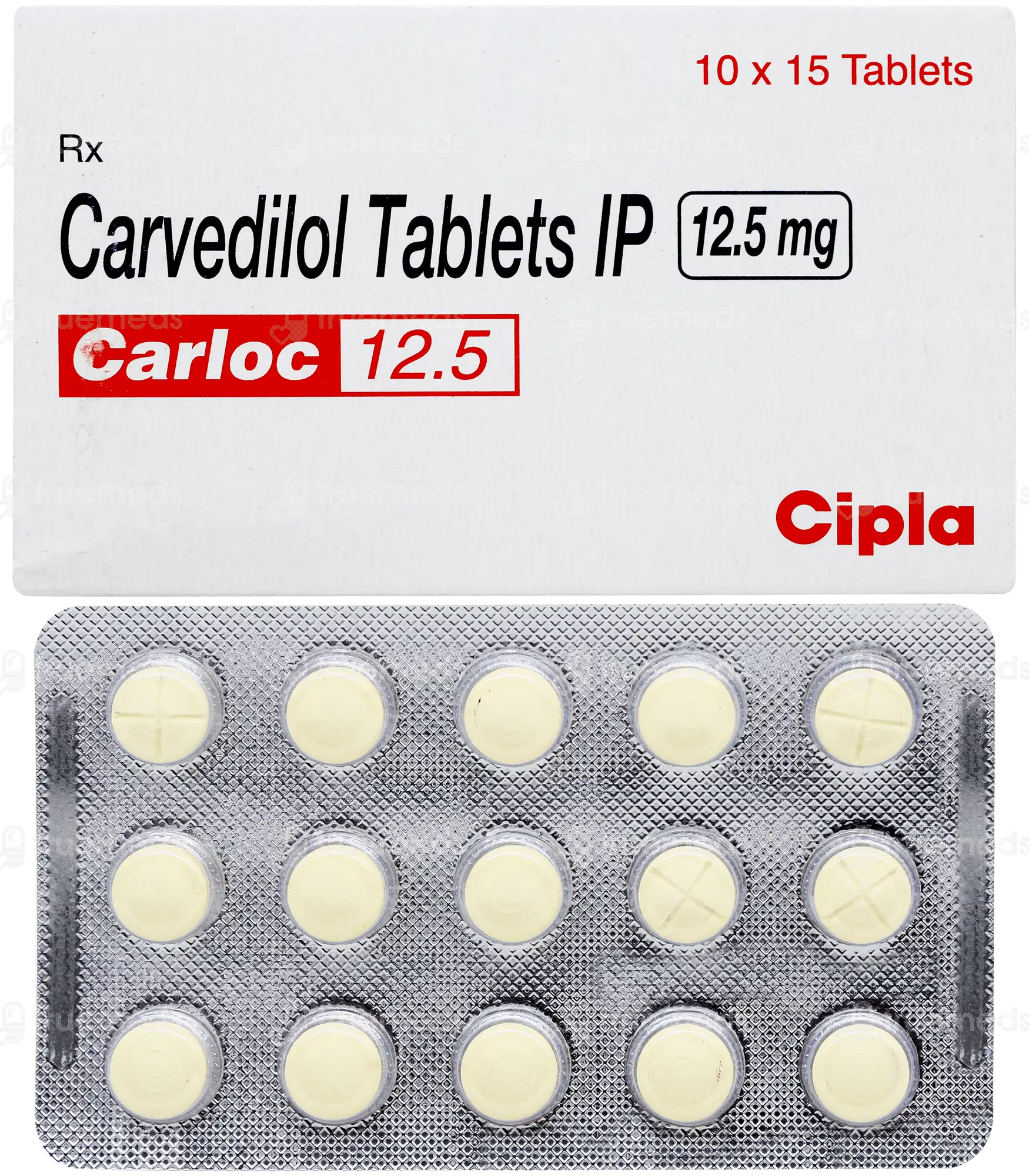 CARLOC 12.5 MG TABLET
