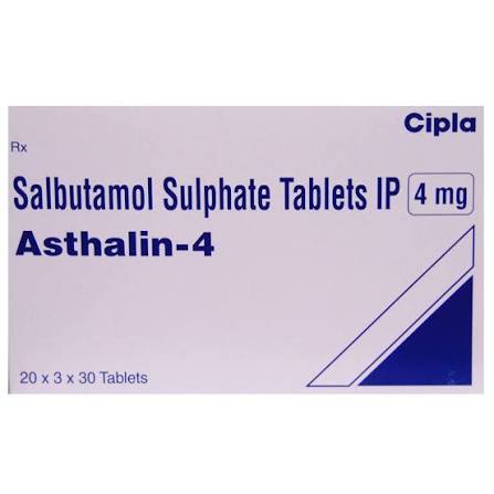ASTHALIN 4 TABLET