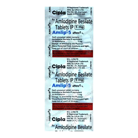 AMLIP 5MG TABLET